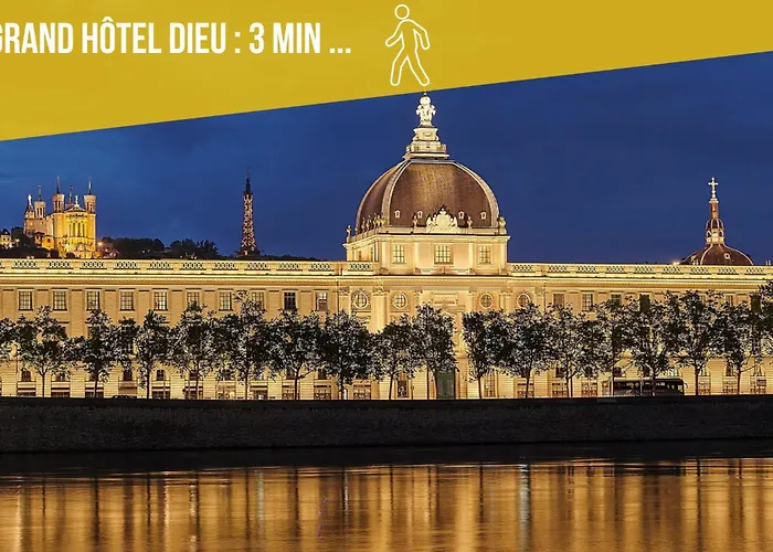 Cœur De Presqu île Hotel-dieu Ac Appartement *